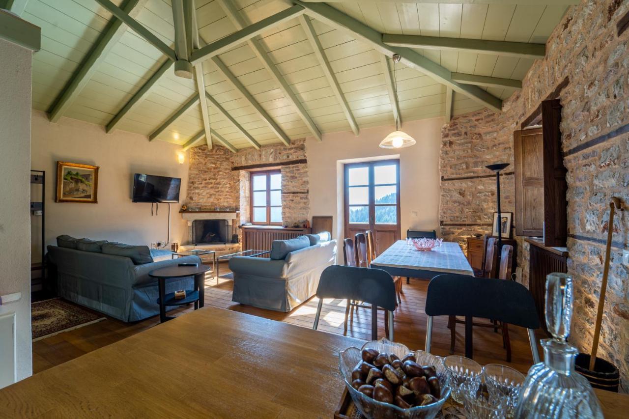 Maisonette Korfes-Κορφές-Μ Δύο Αυτόνομοι Όρoφοι Της Βίλας Κορφές Για Οικογένειες Και Μικρές Παρέες 카페니시온 외부 사진
