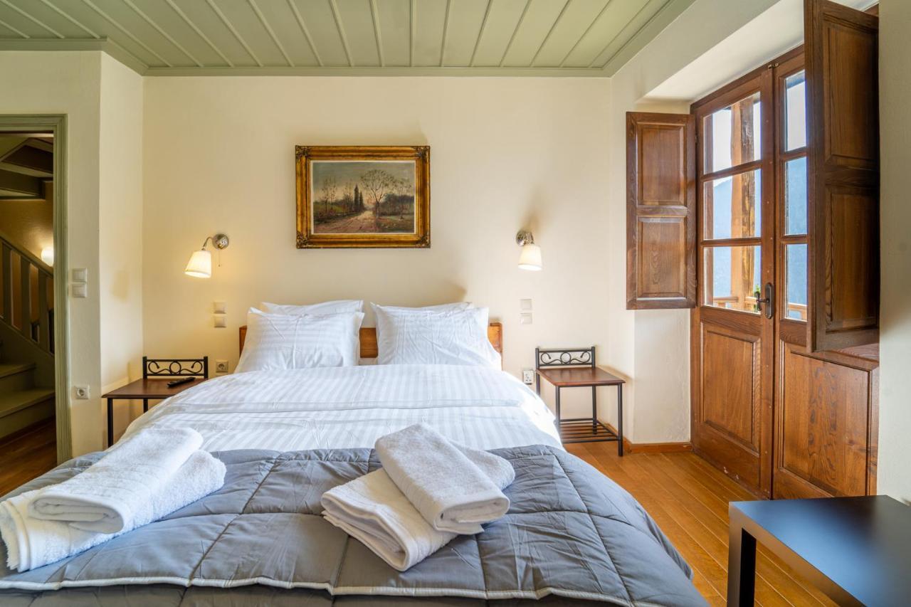 Maisonette Korfes-Κορφές-Μ Δύο Αυτόνομοι Όρoφοι Της Βίλας Κορφές Για Οικογένειες Και Μικρές Παρέες 카페니시온 외부 사진