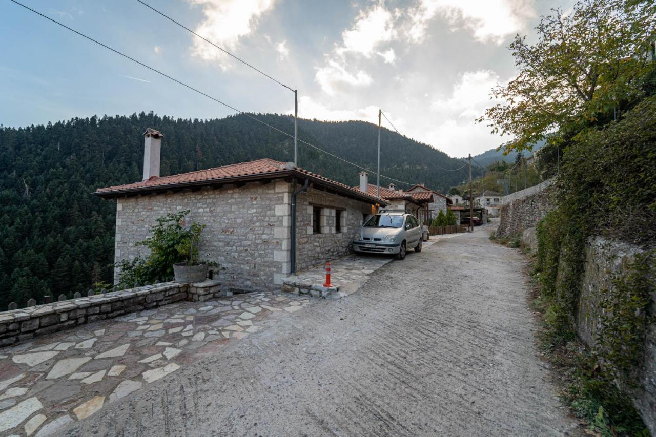 Maisonette Korfes-Κορφές-Μ Δύο Αυτόνομοι Όρoφοι Της Βίλας Κορφές Για Οικογένειες Και Μικρές Παρέες 카페니시온 외부 사진