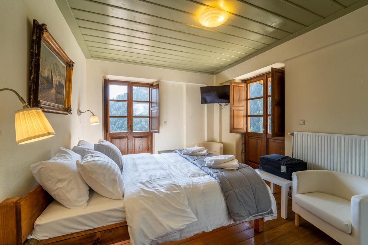 Maisonette Korfes-Κορφές-Μ Δύο Αυτόνομοι Όρoφοι Της Βίλας Κορφές Για Οικογένειες Και Μικρές Παρέες 카페니시온 외부 사진