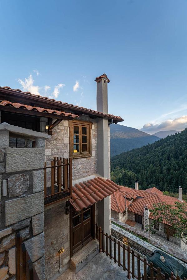 Maisonette Korfes-Κορφές-Μ Δύο Αυτόνομοι Όρoφοι Της Βίλας Κορφές Για Οικογένειες Και Μικρές Παρέες 카페니시온 외부 사진