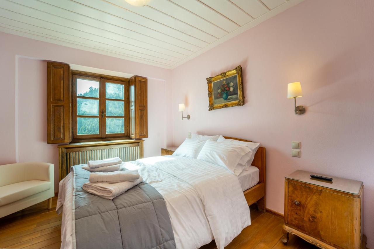 Maisonette Korfes-Κορφές-Μ Δύο Αυτόνομοι Όρoφοι Της Βίλας Κορφές Για Οικογένειες Και Μικρές Παρέες 카페니시온 외부 사진