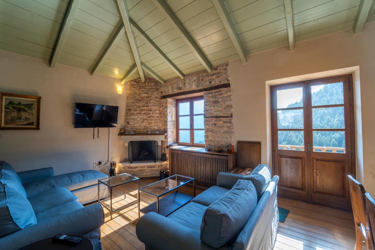 Maisonette Korfes-Κορφές-Μ Δύο Αυτόνομοι Όρoφοι Της Βίλας Κορφές Για Οικογένειες Και Μικρές Παρέες 카페니시온 외부 사진