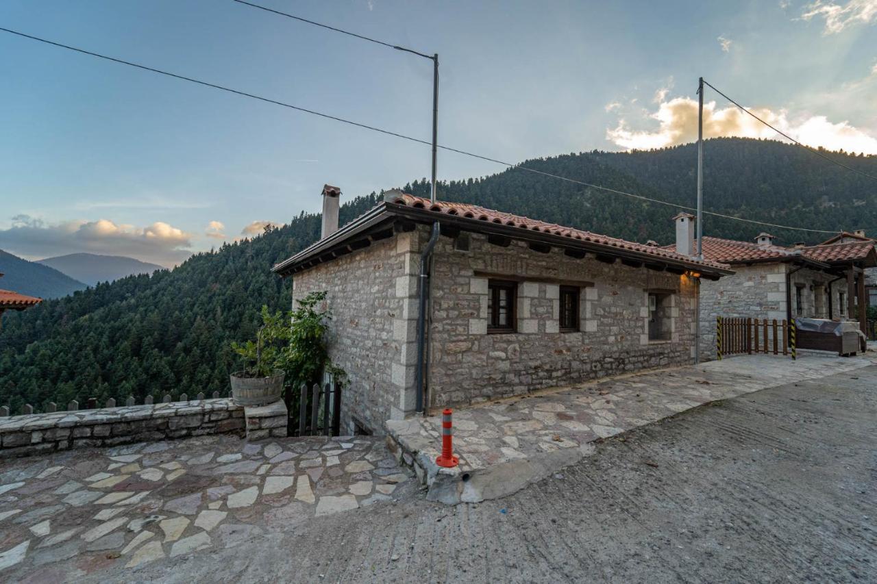 Maisonette Korfes-Κορφές-Μ Δύο Αυτόνομοι Όρoφοι Της Βίλας Κορφές Για Οικογένειες Και Μικρές Παρέες 카페니시온 외부 사진